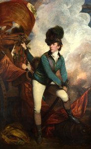 Portret van Sir Banastre Tarleton (1754-1833) door Joshua Reynolds